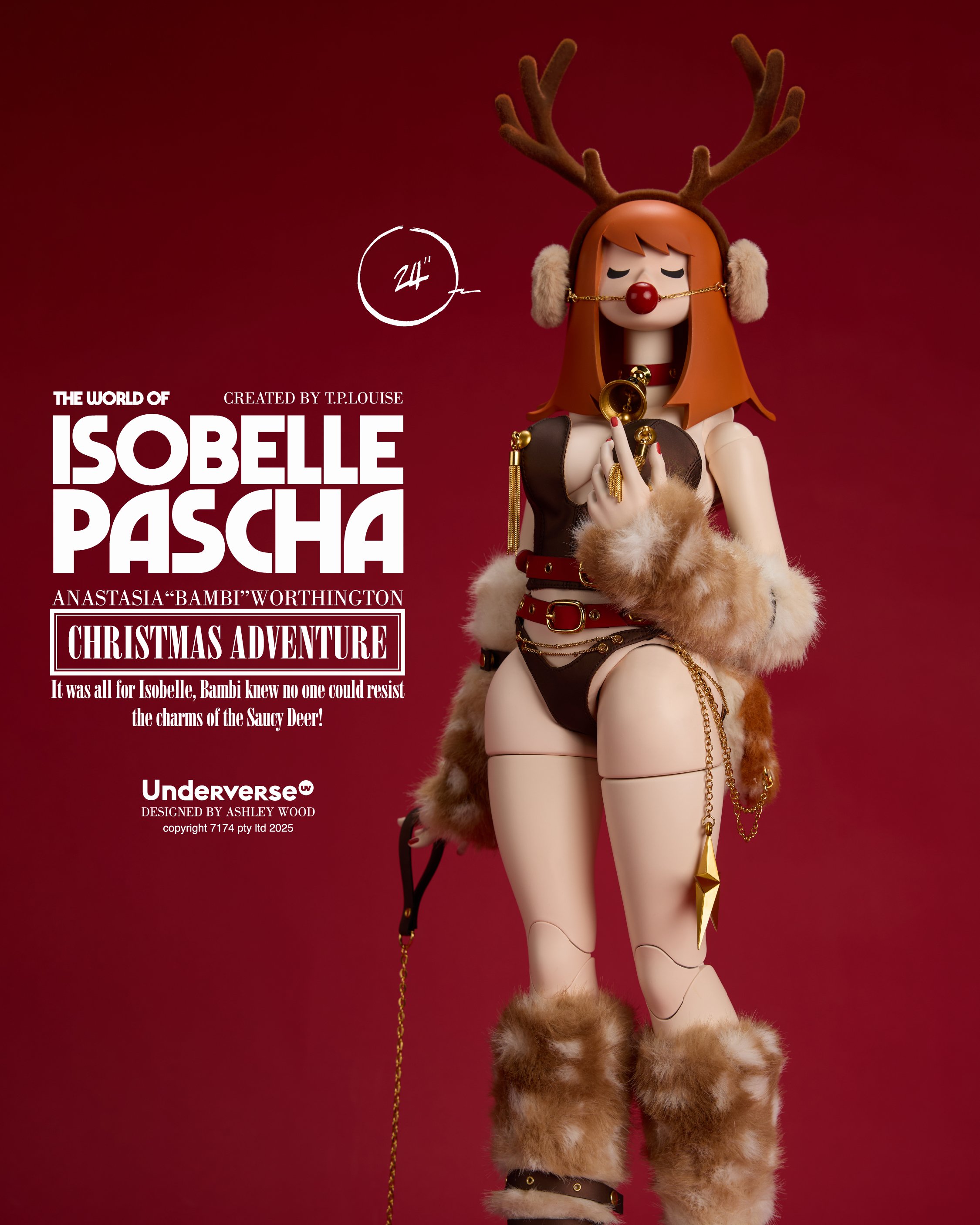 【専用ページ】Bambi様 CHRISTMAS ADVENTURE BAMBI 24” Limited Edition — UNDERVERSE